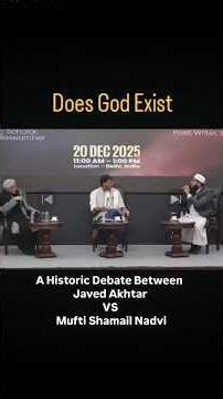 “Does God exist… or is this universe just an accident?then who started everything?