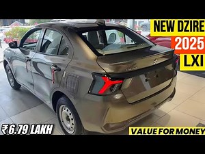 2025 Maruti Suzuki Dzire LXI Base Model On-Road Price, Features, Interiors | Maruti Dzire LXI 2025