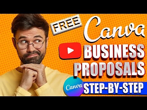 How to Create A Business Proposals With Canva Tutorial