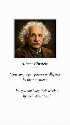 Albert Einstein's Powerful Quote About Intelligence 🧠 | LifeIQ Mindset