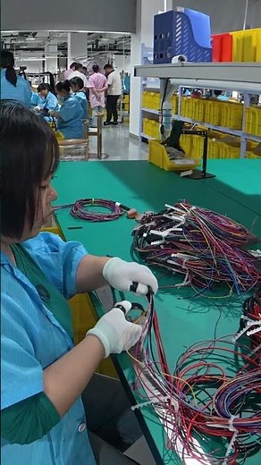 The process of wire harness processing and manufacturing
