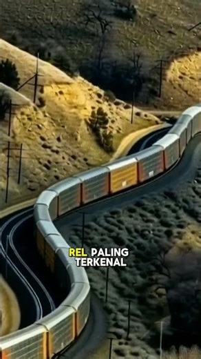 Tehachapi Loop: Jalur Rel Legendaris di Perbukitan California”