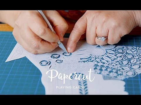 Papercuts: Intricate Hand-cut Playing Cards by Suzy Taylor