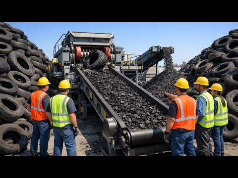 Inside the Modern Car Tire Factory – How Car Tires Are Made | Full Manufacturing Process Explained