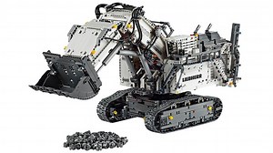 Anzeige: Der LEGO-Technic-Bagger macht den Schreibtisch zur Baugrube - Golem.de