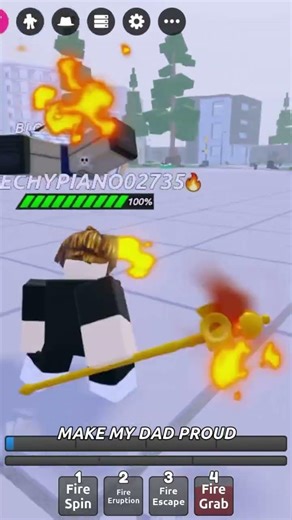 #roblox #shorts Beating a dummy