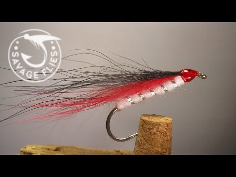 Tying the Redside Dace (bear and fox hair-wing streamer)