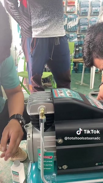TOTAL Air Compressor 2HP Thank you sir sa pag purchase 😌#Totalbrand #handtools #fypシ゚viral #conpressor #legit💯 #onestoptoolsstation