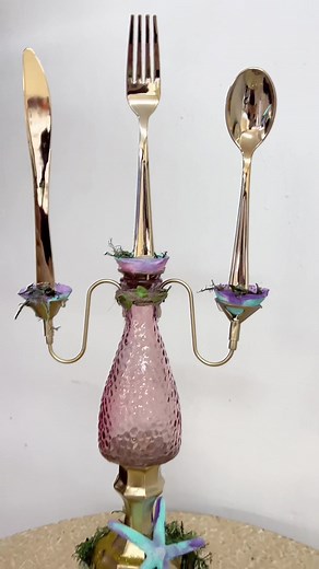 DIY Little Mermaid Centerpieces with Balloons for Kids Birthday Party