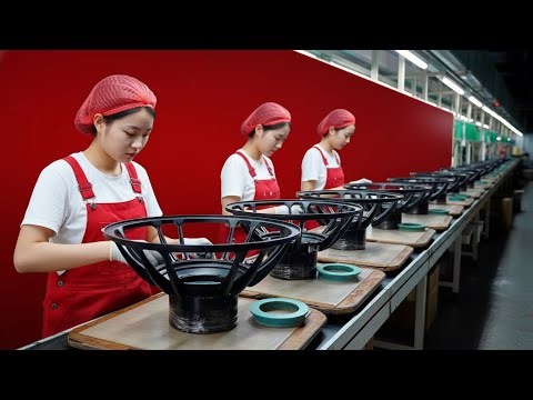 Inside China Speaker Factory | Mass Production Process