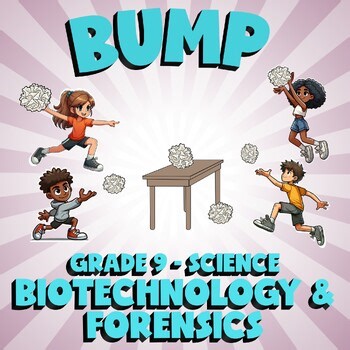 Biotechnology & Forensics BUMP Science Game - No Prep G9 Review Activity
