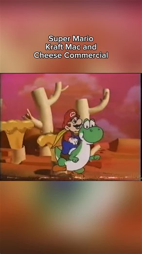 NostalgiaArchive on Instagram: "Super Mario Kraft Mac and Cheese Commercial #nostalgia #commercial #supermario #mariobros"