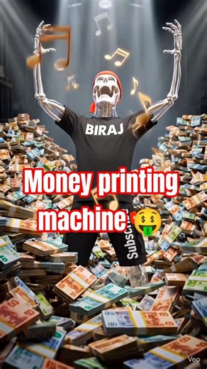 What if You Had a Money Printing Machine? 💸💀#shorts