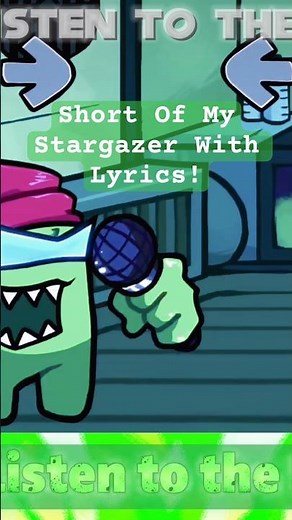 Stargazer With Lyrics - FNF Vs Impostor V4 Lyrical Cover #fridaynightfunkinlyrics #fnf #fnflyrics