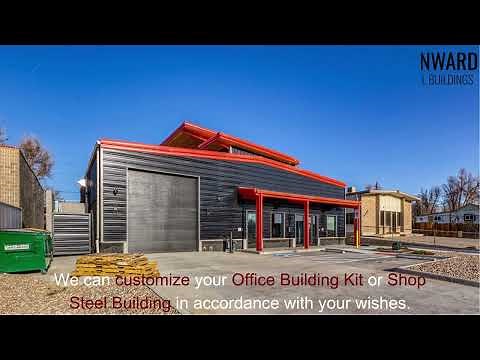 Commercial Steel Buildings with Built-in Offices