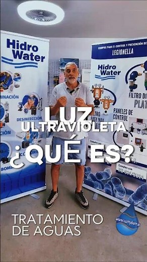 ¿Qué es la LUZ ULTRAVIOLETA (UV)? 💡 Desinfección de Agua Sin Químicos | Sumybom: tratamiento de agua