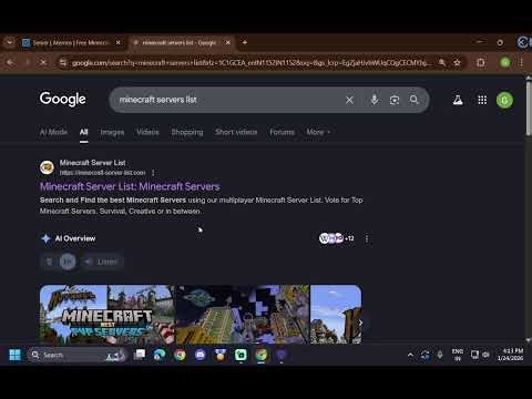 my minecraft server no trial only view