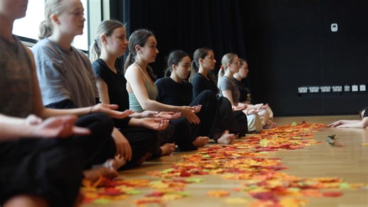 We went to visit our members Rhythmosaic Dance Company and observed them working on an exciting project with students from Leeds Beckett. Watch the full interview to see how the students and Rythmosaic work collaboratively to choreograph 'Conversing with the Crow'. | One Dance UK | Facebook