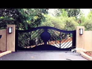 Sculptural Gates - Ornamental Iron Driveway Gate Company