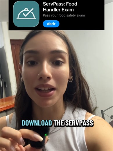 Listen, practice, and pass! 🎧 Use ServPass flashcards and audio to study for your ServSafe certificate and pass on your first try. Download now! 📲 #ServSafe #ServSafeExam #FoodHandlerCard #RestaurantWorker #restaurantlife