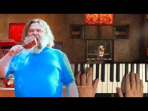 Steve's Lava Chicken Song (Piano Tutorial Lesson)