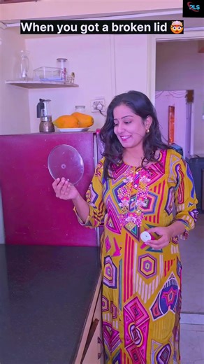 "The easiest trick to fix any broken lid." 🤣😉🤯 #relatable​ #trending​ #shorts