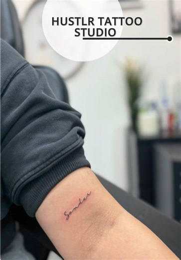 Small tattoo, big vibe ✨ Clean, minimal & meaningful — this tiny tattoo says more than a thousand words. Would you get this? 👀👇 📍 Hustle Tattoo Studio – Brampton 📞 647-994-5027 Dm for booking your appointment #smalltattoo #minimaltattoo #tinytattoo #finelinetattoo