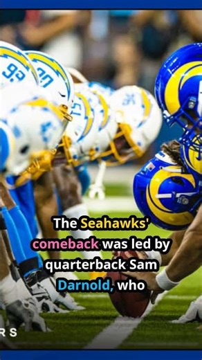 Live Recap: Seahawks take NFC West lead with game-winning two-point conversion in OT