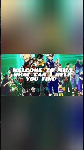 Welcome to MHA what can I help you find #mha #mhaspoilers #mhatodoroki