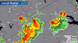 A storm east of Hillsboro is quickly intensifying and will be capable of small hail and gusty winds, in addition to heavy downpours and frequent lightning. | South Metro Weather