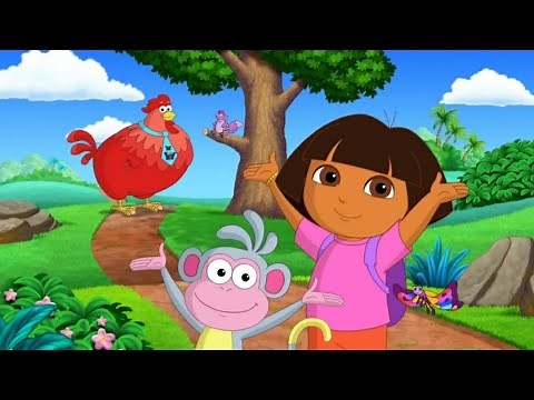 How to draw Dora and boots step by step