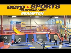 Aerosports Trampoline Parks Brampton | Trampoline park | Ninja Warriors | Dodgeball | Foam Zone
