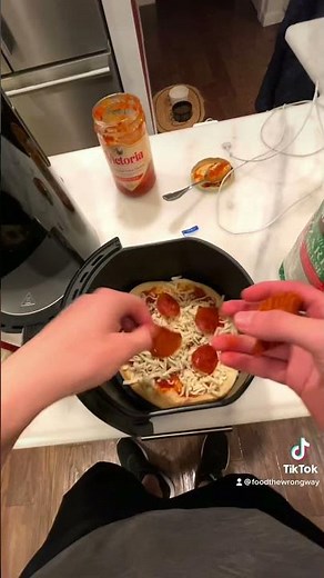 Awesome airfryer pizza recipe