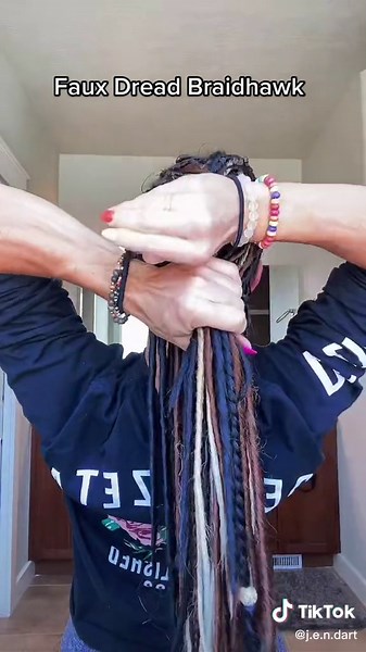 Faux Dreads Hairstyle: A Unique Twist to Your Look