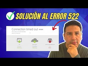 Connection Timed Out || Error Code 522 - ✅ Solución