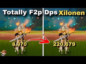 Quick xilonen showcase [Dps xilonen build] | Genshin impact