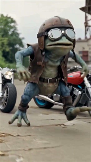 Frog vs Semi-Trucks: Impossible Chase #nearmiss