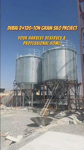 How We Build Professional Hopper Bottom Grain Silos: Full Project Completion & Installation Details