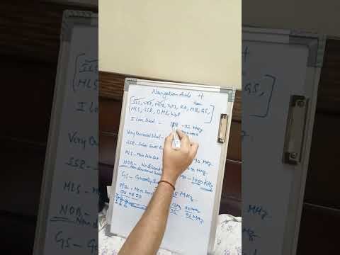 Radio navigation aids, RTR , trick to remember frequencies 