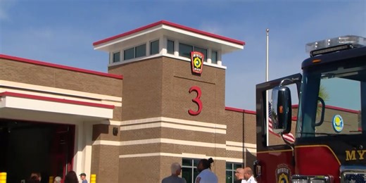 ‘A special day for us’: New fire station in Myrtle Beach has grand opening