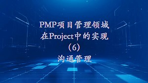 PMP项目管理领域在Project中的实现（6）沟通管理