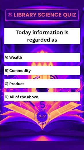 Library Science Quiz #12 | Can you score 5/5? #libraryscience #quiz #librarychallenge #library