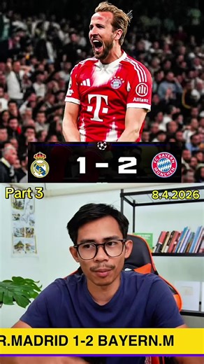 Part 3 Realmadrid 1 - 2 Bayern. M ပွဲပြီးအမြင် 💥 crd minminhtun bfanedit #fyp #minminhtun #football #championsleague #realmadrid