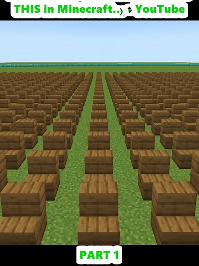 Building a Mega Structure in Minecraft with 1000 Builders