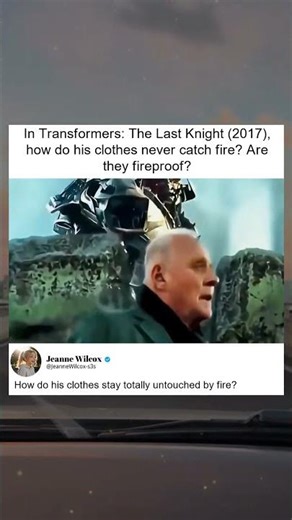 Transformers: The Last Knight – Are His Clothes Fireproof?