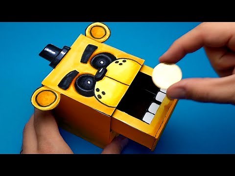 6 Cool FIVE NIGHTS AT FREDDY'S Paper Crafts and Board Game for FANS CREATE YOUR FNAF ANIMATRONICS