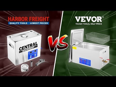 Vevor Tools vs Harbor Freight Tool Review!! Best Ultrasonic Cleaner 2026