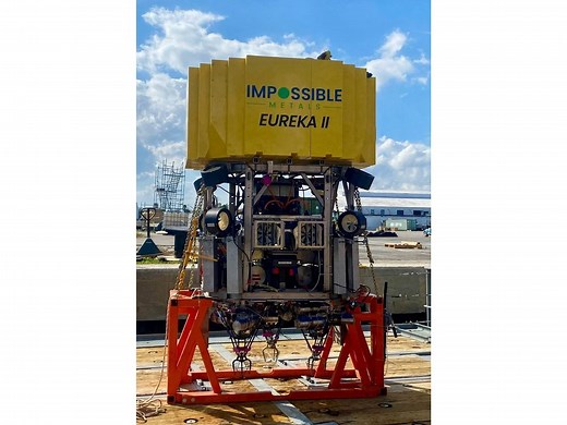 Impossible Metals Announces Successful Deep-Water Test of Eureka II Autonomous Underwater Vehicle (AUV) for Deep Sea Minerals Harvesting