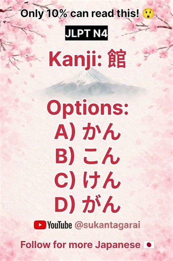 JLPT N4 Missing Kanji Final Test (Very Important)