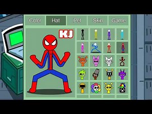 KJ (spiderman) in Among Us ◉ funny animation - 1000 iQ impostor